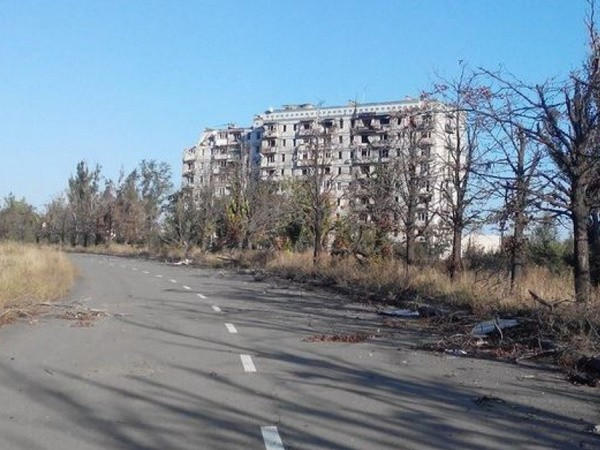 Как выглядят районы, прилегающие к разрушенному донецкому аэропорту
