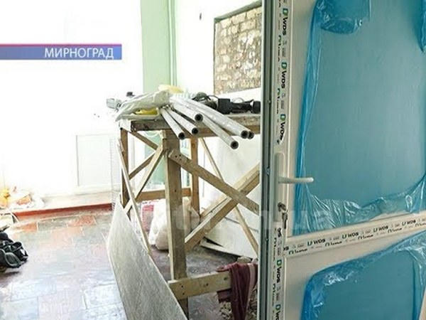 Как в Мирноградском родильном отделении создают комфортные условия для рожениц
