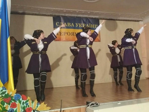 В Селидово военнослужащим ракетных войск подарили праздничный концерт