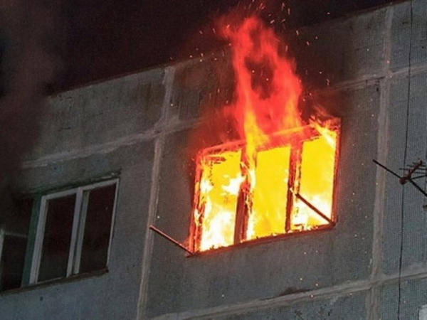 Житель Мирнограда едва не сгорел заживо в собственной квартире
