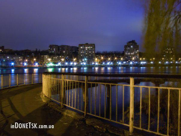 Романтические фотографии ночного Донецка (фото)