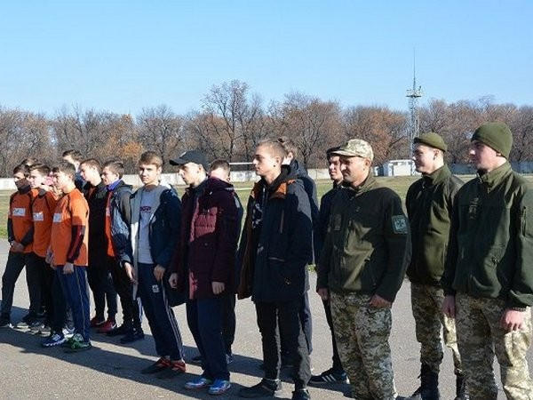 В Новогродовке соревновались допризывники