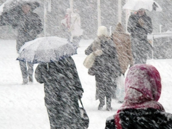 Завтра Донецкую область накроют сильные снегопады и метель
