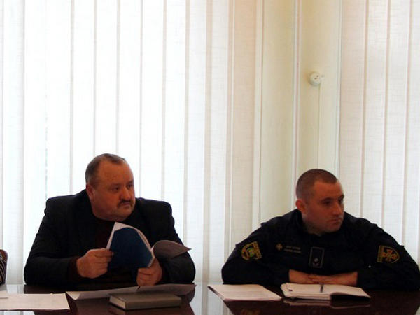 На специальном совещании решали, как помочь жителям Украинска, пострадавшим от взрыва
