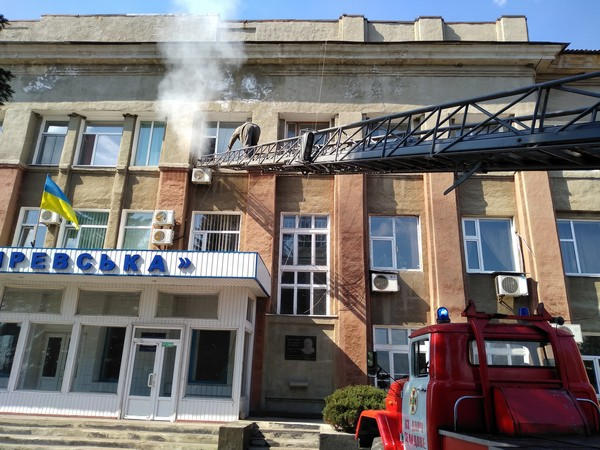 На шахте «Котляревская» спасатели тушили «пожар»