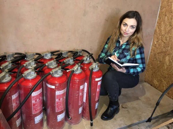 В Покровске будут изготавливать дизайнерские огнетушители