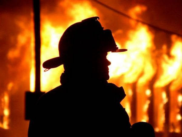 В результате пожара в Цукурино пострадал мужчина