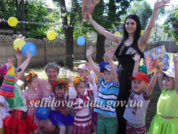 В Кураховке прошел праздник ко Дню защиты детей