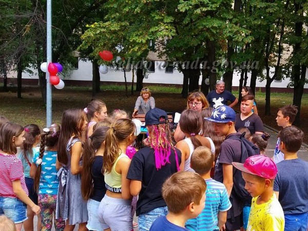 В Селидово детям устроили «Веселое лето»