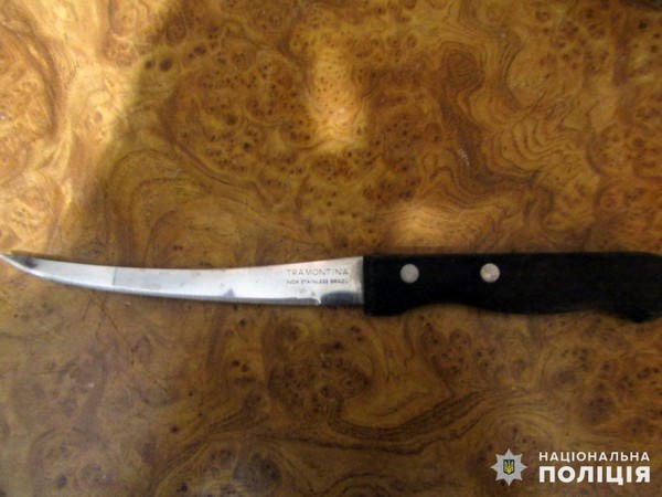 В Селидово во время семейной ссоры женщина вонзила нож в своего мужа