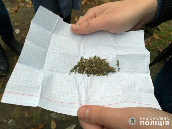 В Покровске полицейские обнаружили у подростка наркотики