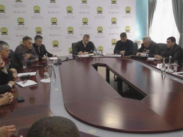 Горняки ГП «Селидовуголь» встретились с главой Донетчины