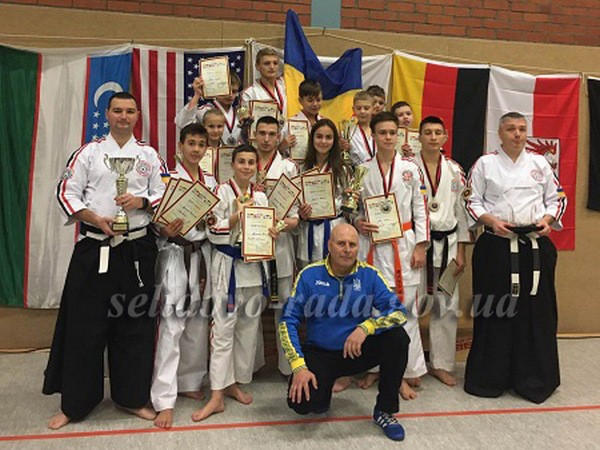 Селидовские каратисты собрали урожай медалей на Международном Кубке в Германии