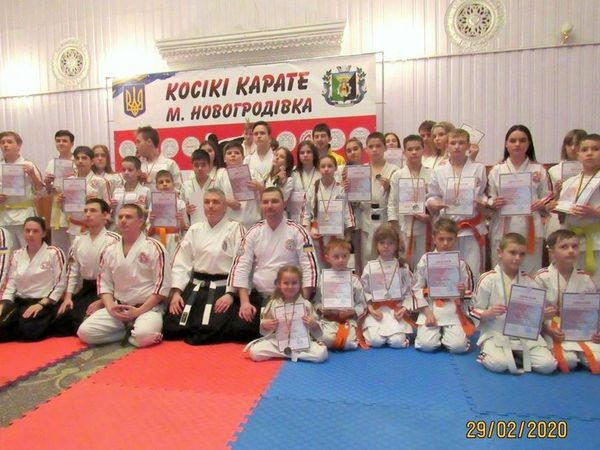 Открытый чемпионат Новогродовки по косики каратэ собрал 160 спортсменов