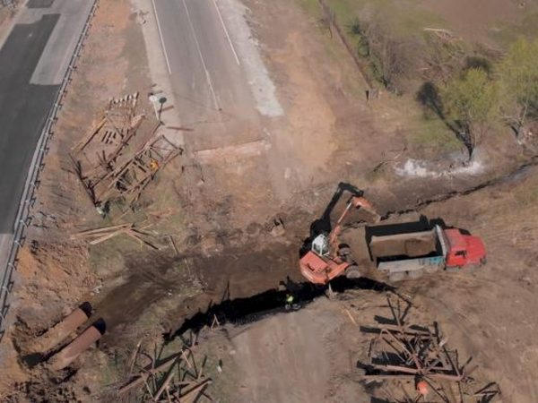 В Гродовке ремонтируют мост, которому уже около 100 лет