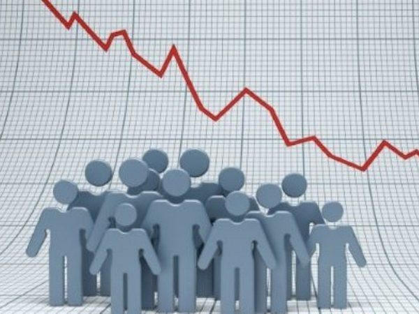 Численность населения в Донецкой области продолжает уменьшаться