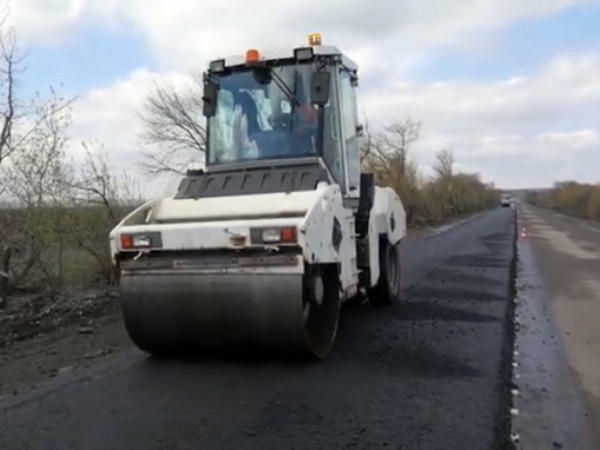 Как продвигается капитальный ремонт автомобильной дороги Селидово - Украинск