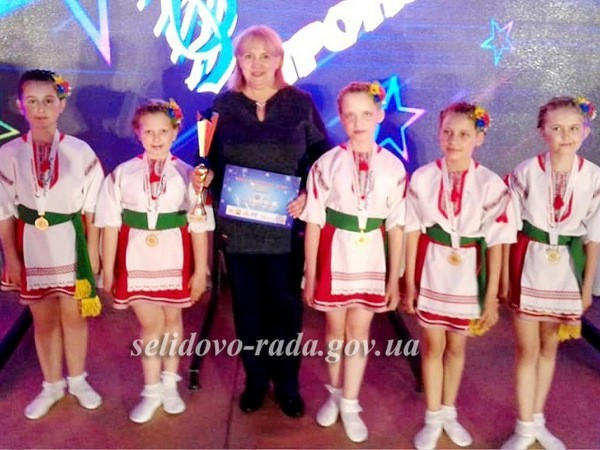 Танцевальный коллектив из Селидово занял второе место на Всеукраинском фестивале
