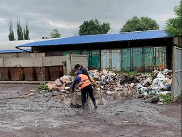 В Новогродовке продолжают бороться с несанкционированными свалками мусора