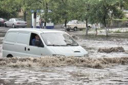 Потоп в Донецке (видео)