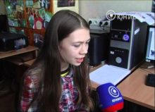 В обычной школе Новогродовки есть своя газета и даже радиостудия (видео)