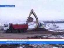 Трек для мотокросса в Димитрове приводят в порядок несмотря на плохую погоду (видео)