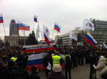 Донецкая милиция пообещала выпустить всех задержанных участников митинга 13 марта, кроме одного жителя Димитрова