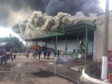 Доброполье в огне после артобстрела (фото, видео)