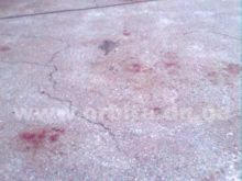 Побоище со стрельбой в Красноармейске: лужи крови и трое пострадавших (фото)