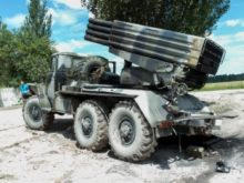 Военных в Доброполье обстреливали российские установки