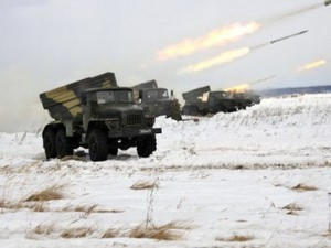 Боевики из реактивной артиллерии обстреляли Гродовку