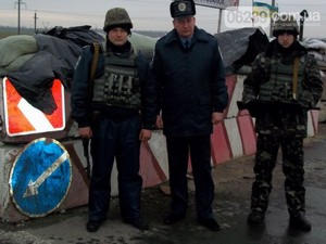 Милиция и пограничники оберегают покой жителей Красноармейска