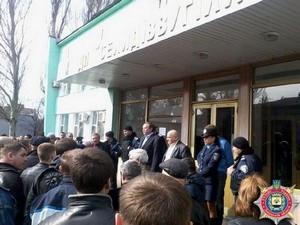 В милиции прокомментировали вчерашний протест шахтеров в Селидово