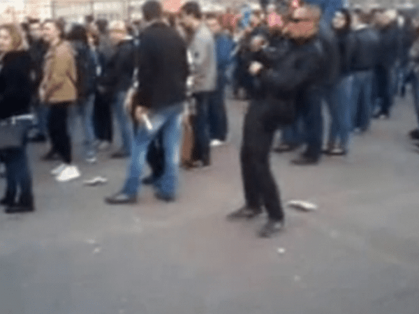 Пьяный шабаш сторонников ДНР в оккупированном Донецке (видео)