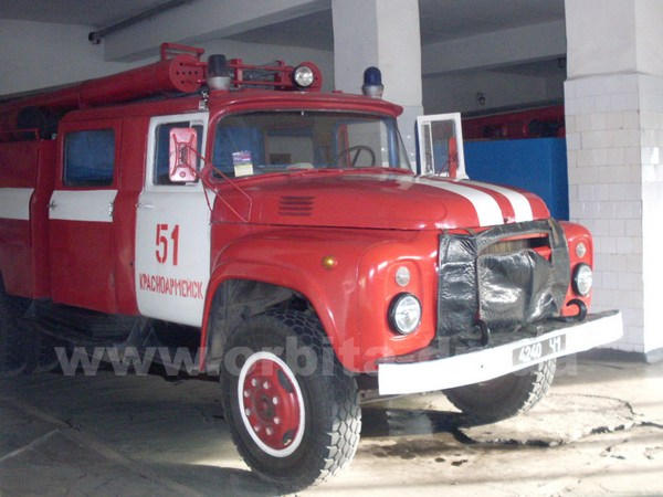 В Красноармейске горел водовоз