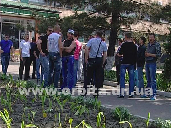 В Димитрове протестуют шахтеры