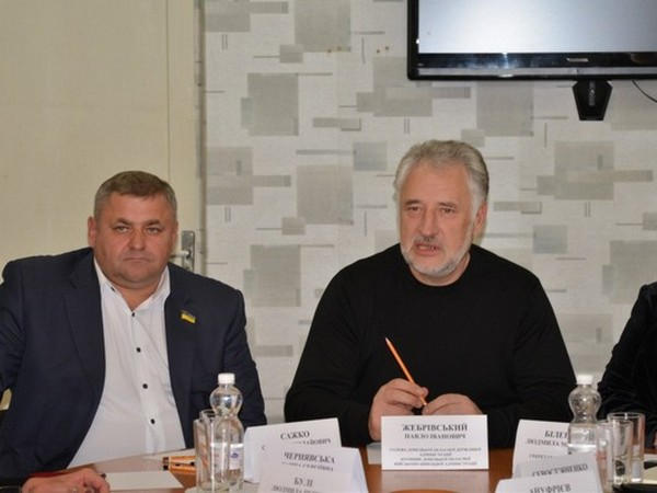 Нардеп Сергей Сажко и губернатор Донетчины Павел Жебривский встретились с предпринимателями