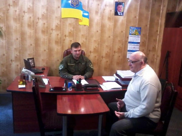 Селидово посетил заместитель начальника донецкой милиции