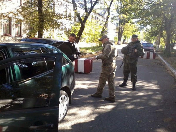 Милиция Селидово училась выявлять контрабанду в зоне АТО