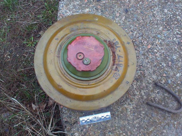 Житель Горняка пытался сдать противотанковую мину на металлолом