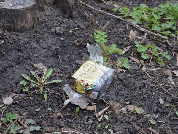 В Красноармейске возле детской площадки обнаружен предмет, похожий на взрывное устройство