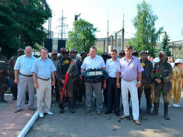 Горняки «Краснолиманской» выдали на-гора миллионную тонну угля