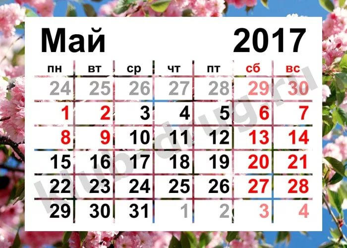 Сколько дней украинцы будут отдыхать на майские праздники
