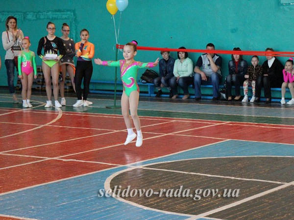 Спортсмены из Горняка приняли участие в первенстве города Селидово по спортивной аэробике