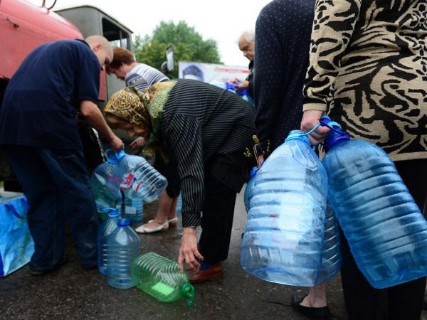 В Селидово организован подвоз воды
