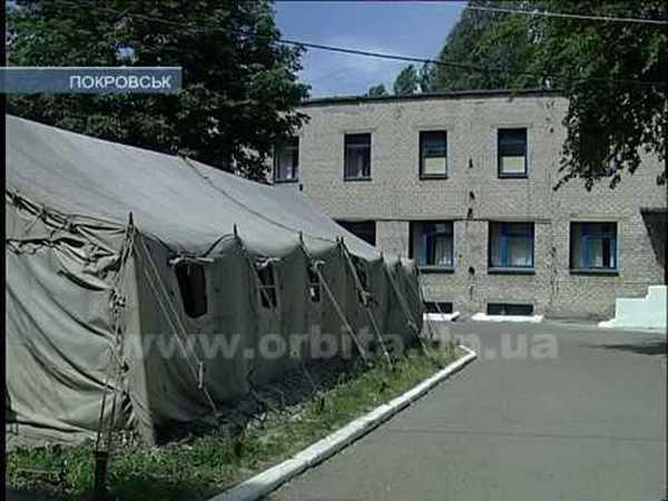 В Покровск доставлен ребенок с осколочными ранениями