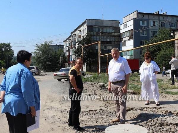 Мэр Селидово проинспектировал, как идет реализация инвестиционных проектов в городе