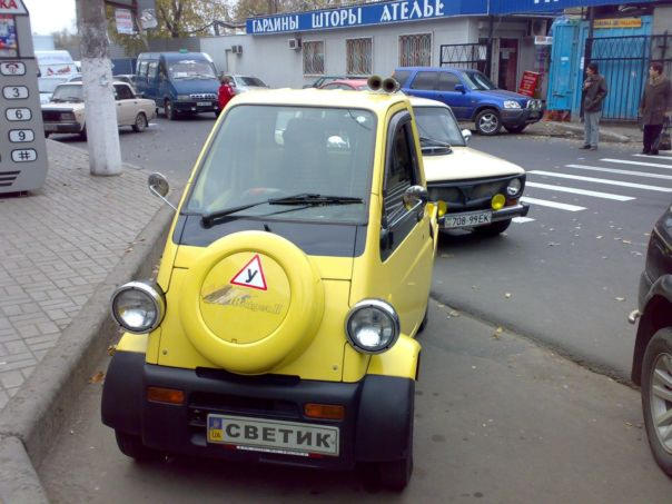 Самые необычные автомобили Донецка (фото)
