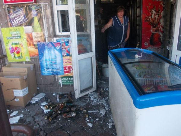 В Красноармейске холодильник сжег магазин (фото + видео)