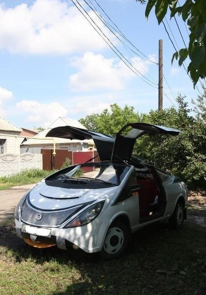 Донецкий кулибин создал уникальный суперкар (фото)
